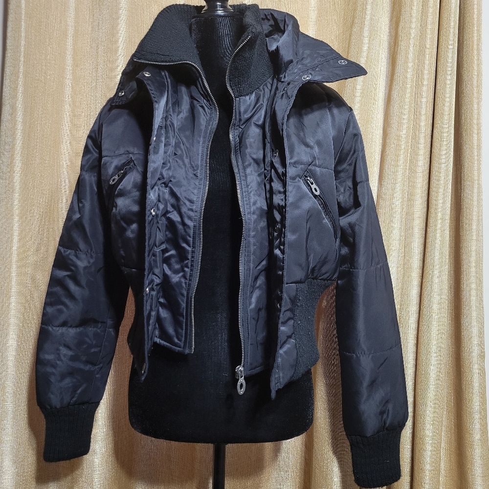 Steve Madden Black Puffer Jacket